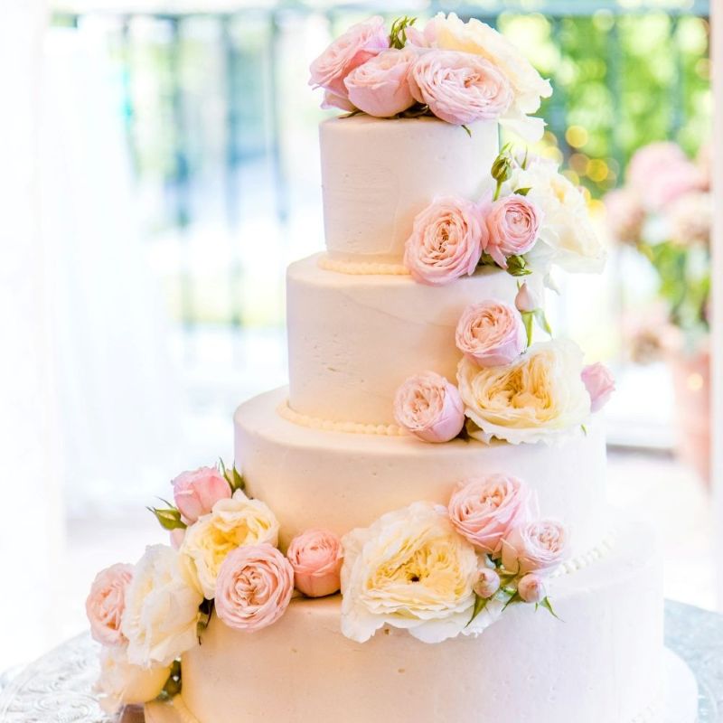 Wedding Cake - Three-tier elegant design